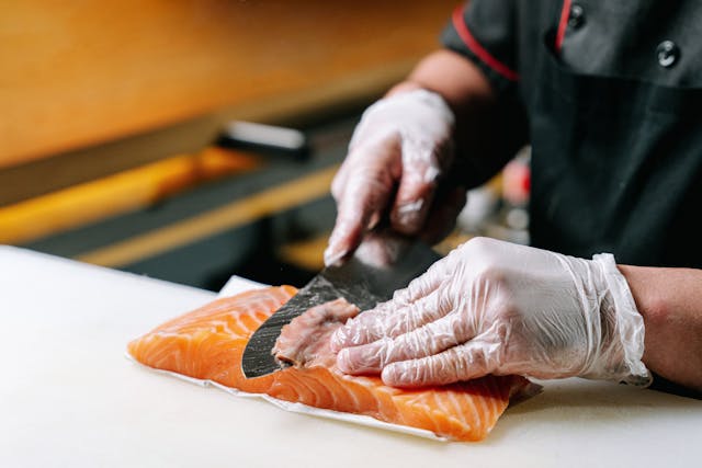 качествен японски нож за кухнята